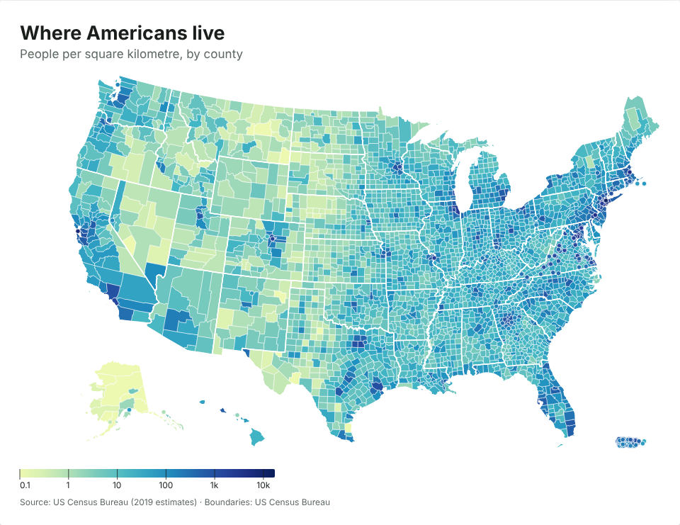 How to map US county data from Excel (FIPS codes explained)